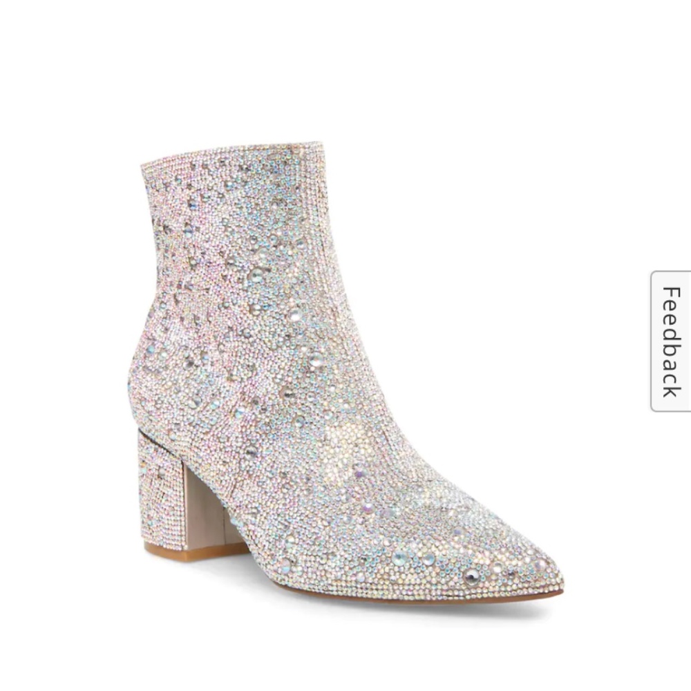 Betsey Johnson Rhinestone Kyla Bootie